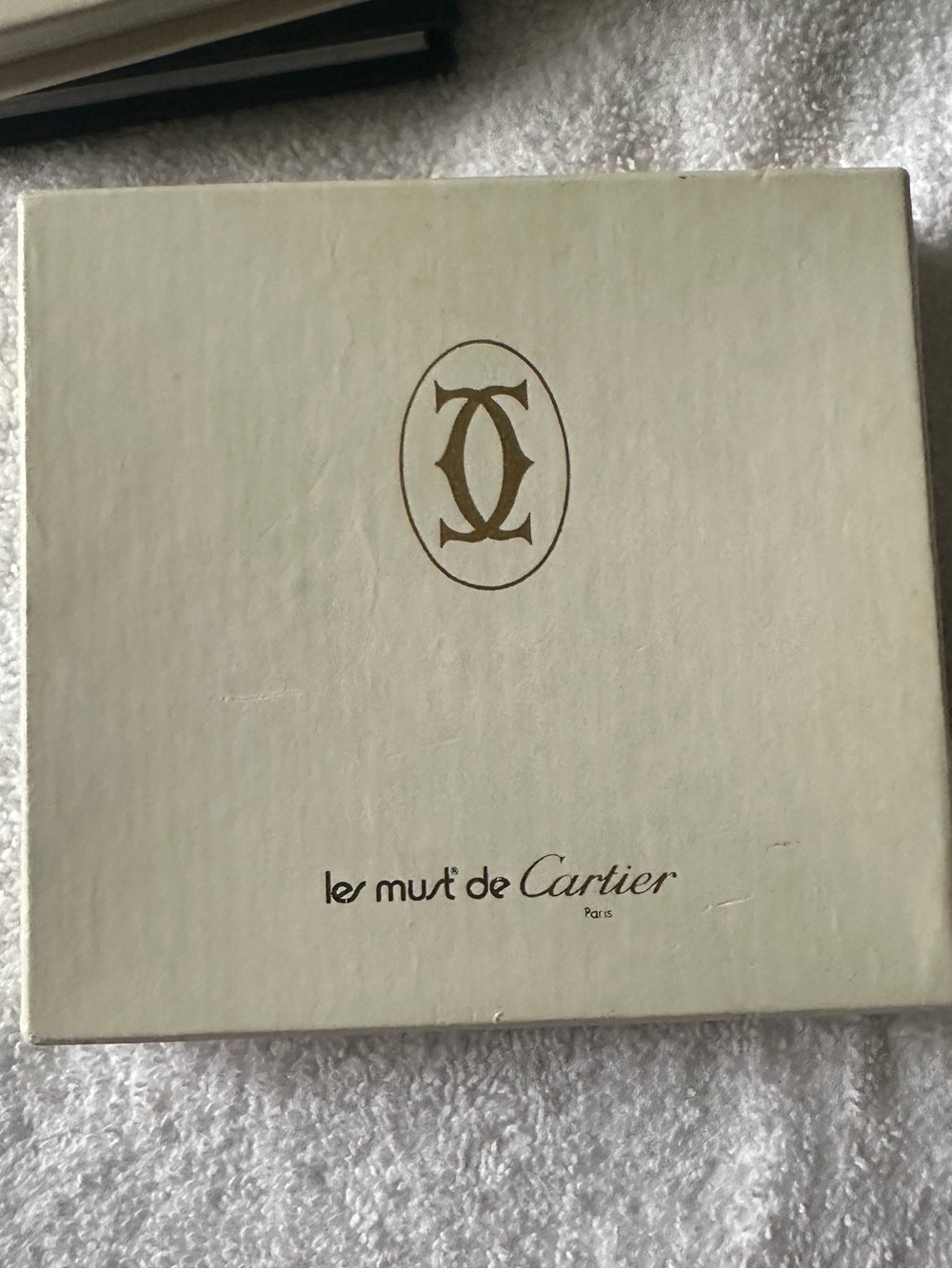 Vintage Cartier Must de Cartier Burgundy Leather Bi-fold Wallet Full Set - Picture 10 of 10